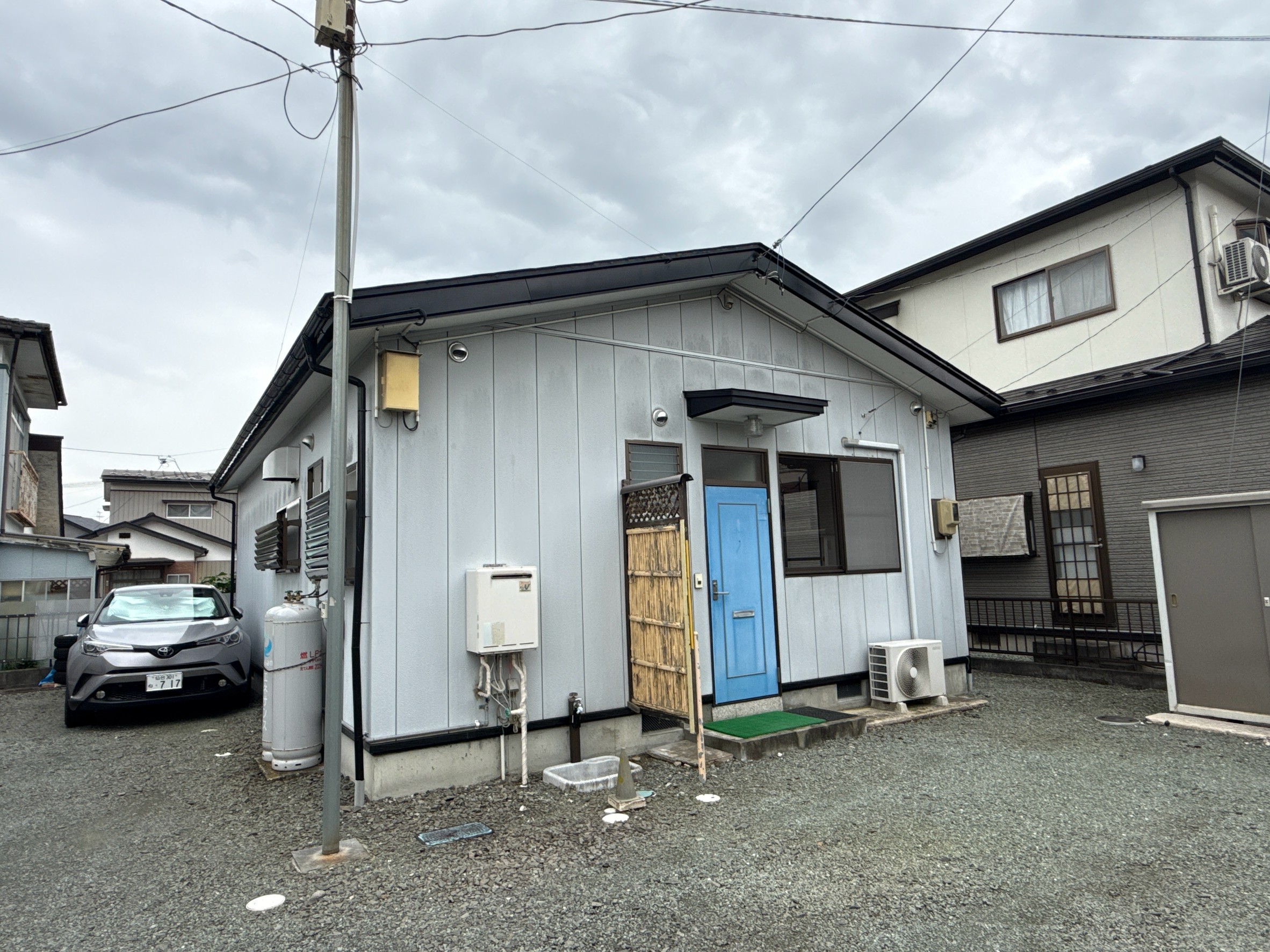 建物外観　閑静な住宅街にある平屋戸建