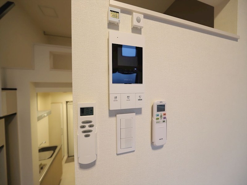 セキュリティ　ＴＶモニター付インターホン　同仕様写真
