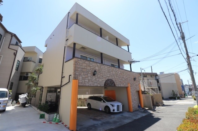 建物外観　灘区篠原中町「六甲カーサ・デ・ピエドラ」