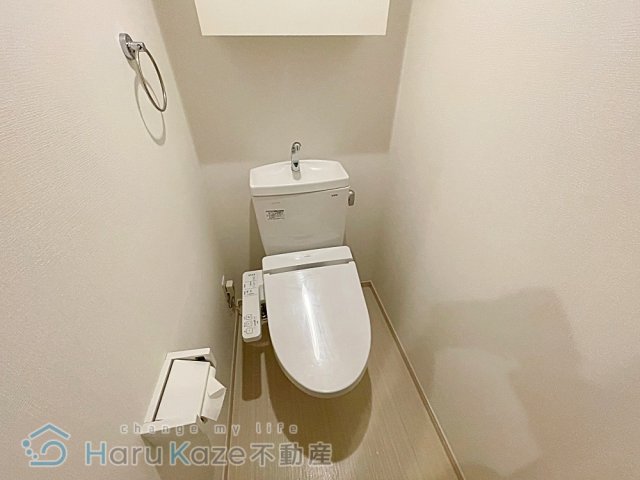 地下鉄桜通線 瑞穂運動場西駅 徒歩5分 3階建 築8年のトイレ写真