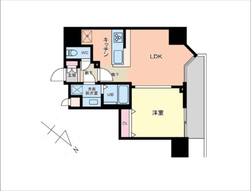 プライマル品川大森海岸の間取り写真