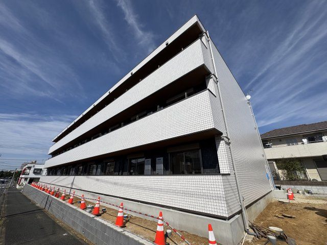 建物外観　※建築中の写真です。