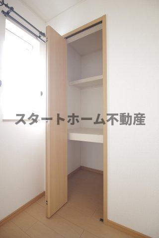収納　収納スペース豊富です
