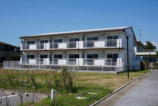 庭　敷地内に中庭があります