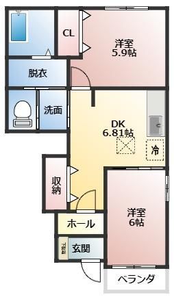 エテルノの間取り