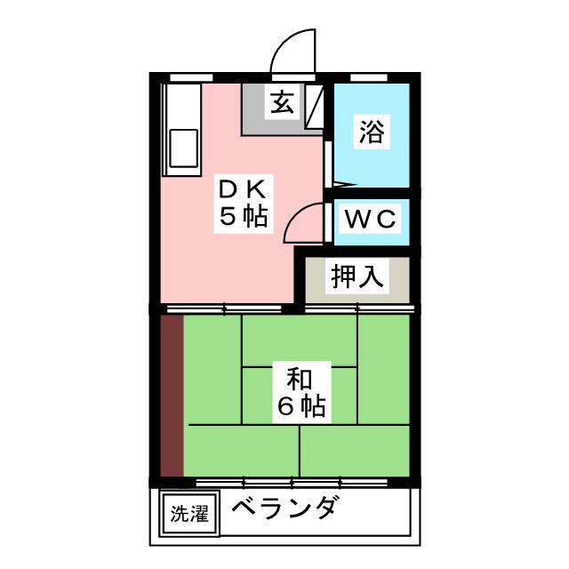 コーポレス石井の間取り写真