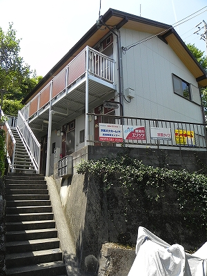 京都市左京区浄土寺真如町のアパートの建物外観