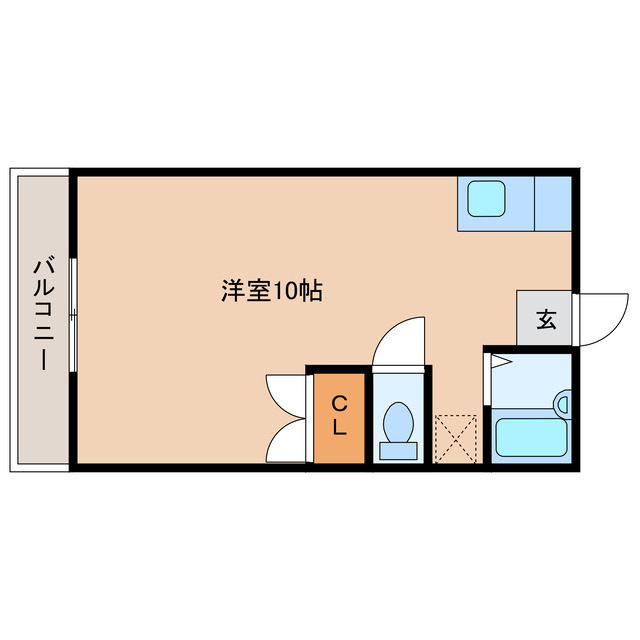 北諸県郡三股町稗田のアパートの間取り