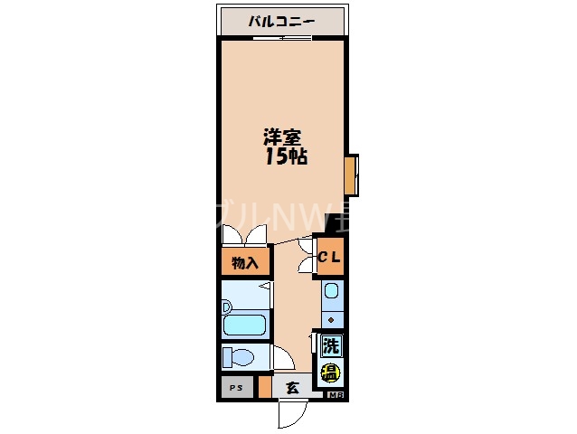 プレジール若竹の間取り