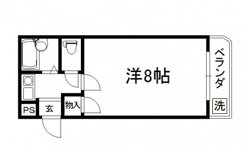 ベルヴィ武者小路の間取り