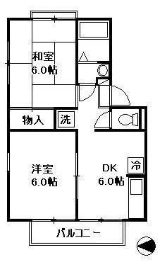 クウィンスコートの間取り