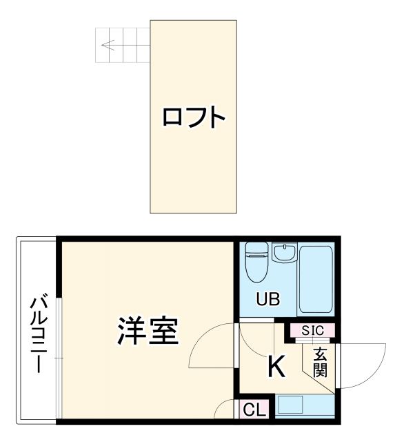 トゥモロー２１根岸台の間取り