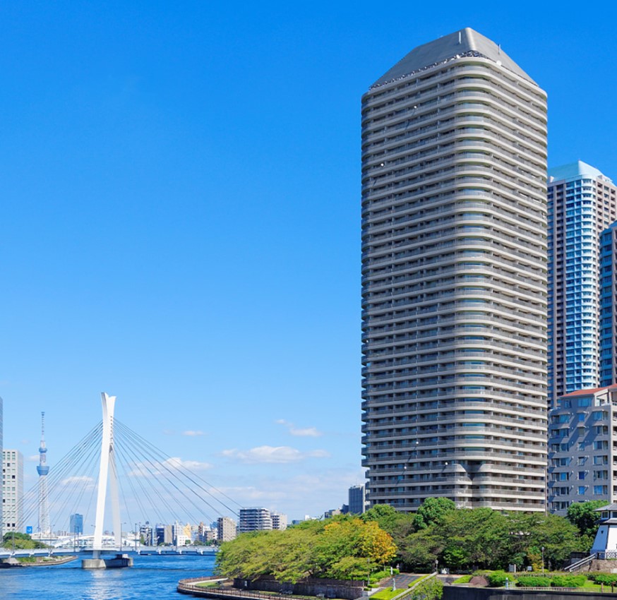 RIVER POINT TOWERの外観写真