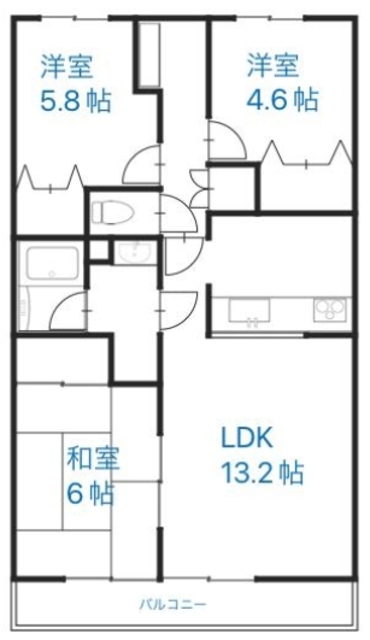 メヌエット81の間取り