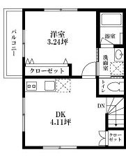 ユーアイホーム東日暮里301の間取り