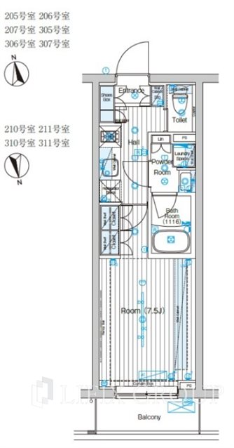 【ブライズ世田谷桜の間取り】