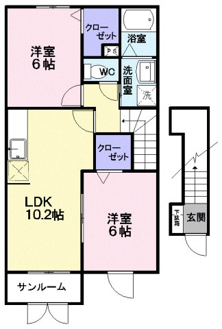 アプローズの間取り