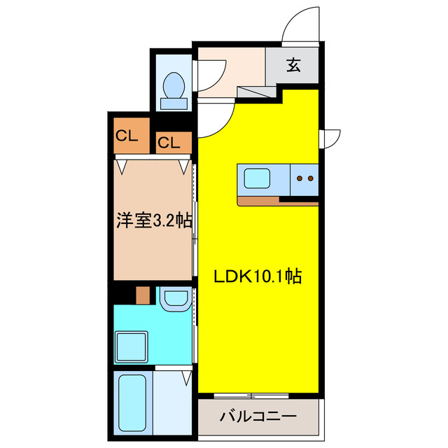 グリチネの間取り