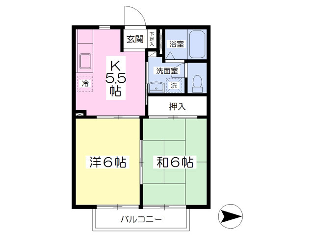 エステリベラの間取り