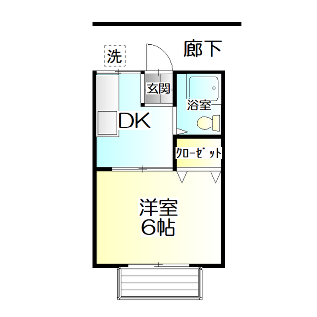 塩野ハイツの間取り