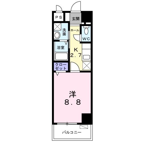 メゾン　Ｓｈｉｎｋａ1の間取り