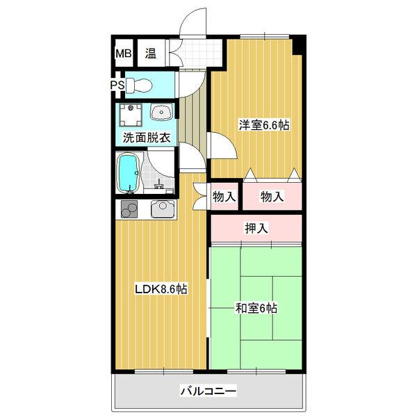 リアライズ加古川IIの間取り