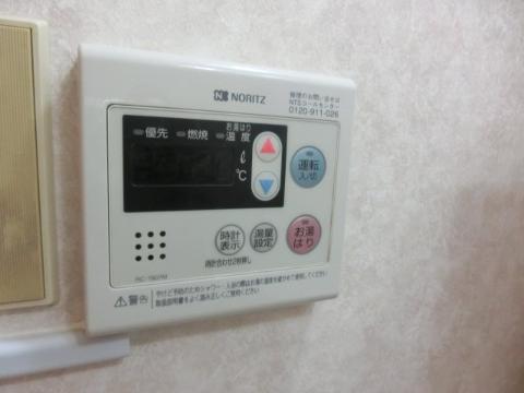 　その他設備　給湯操作パネル