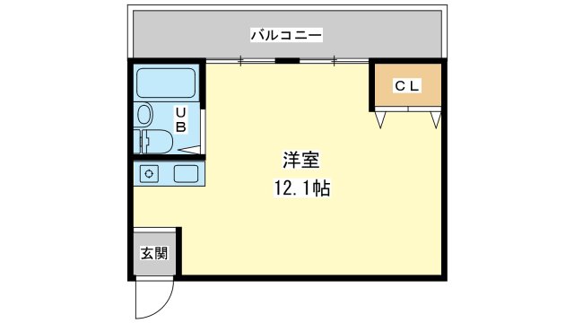 高槻市南平台のマンションの間取り