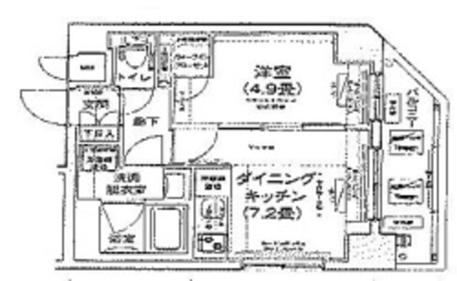 【ティモーネ グランデ町屋の間取り】