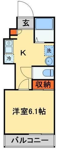 サンライズ船橋塚田の間取り