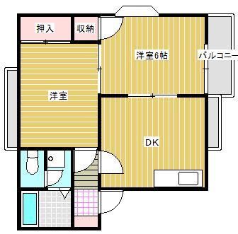 サンハイツミユキの間取り