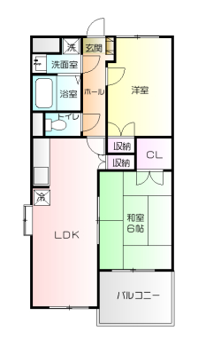 ルミエール湘南の間取り