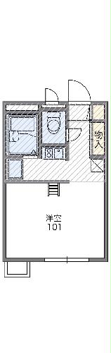 レオパレス仁豊野の間取り