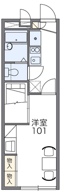 アベニールの間取り