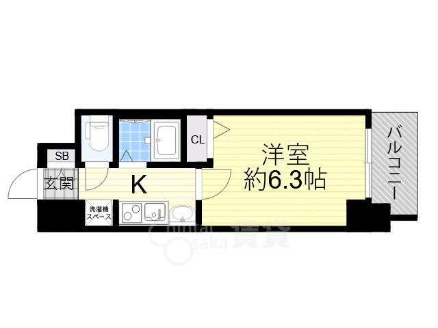 エステムコート新大阪7ステーションプレミアムの間取り