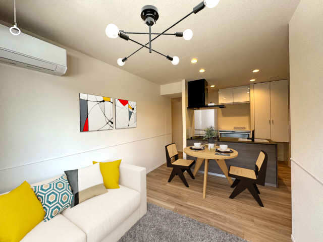 居室・リビング　※画像内の家具家電はCG加工しており物件に付帯されません