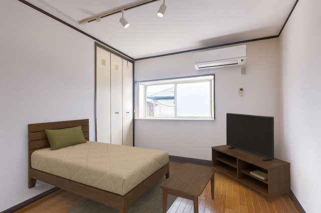 居室・リビング　家具配置イメージ画像です。