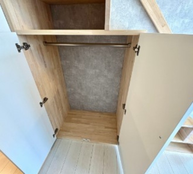 収納　完成前の物件の為、同施工会社の別物件の写真になります。