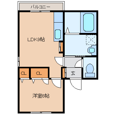 Ｎｅｗ Ｌｉｆｅ Ｍｉｅの間取り