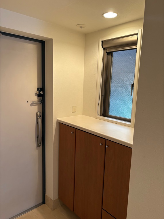 玄関　きれいな玄関です