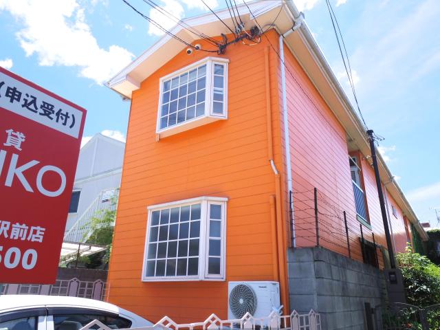 建物外観　★敷金礼金なし★女性専用★お家賃重視の方注目♪女子大2分♪