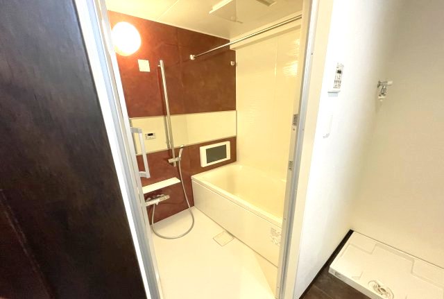 バス・シャワールーム　偶数階：ライトブラウン/奇数階：ダークブラウン こちらは奇数