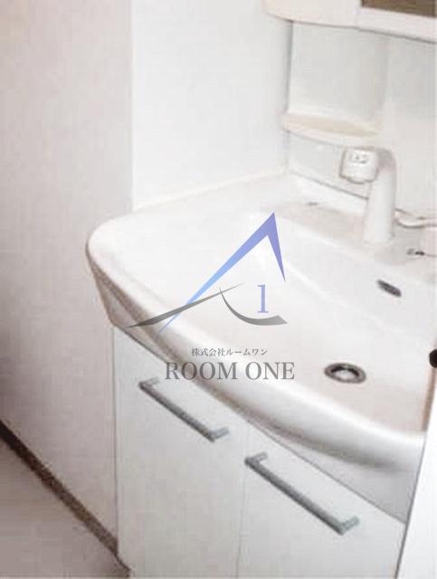 洗面設備　洗面台です。