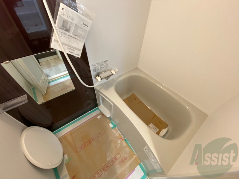 バス・シャワールーム　お風呂です。ゆっくりお風呂につかるのも体に良いですね～