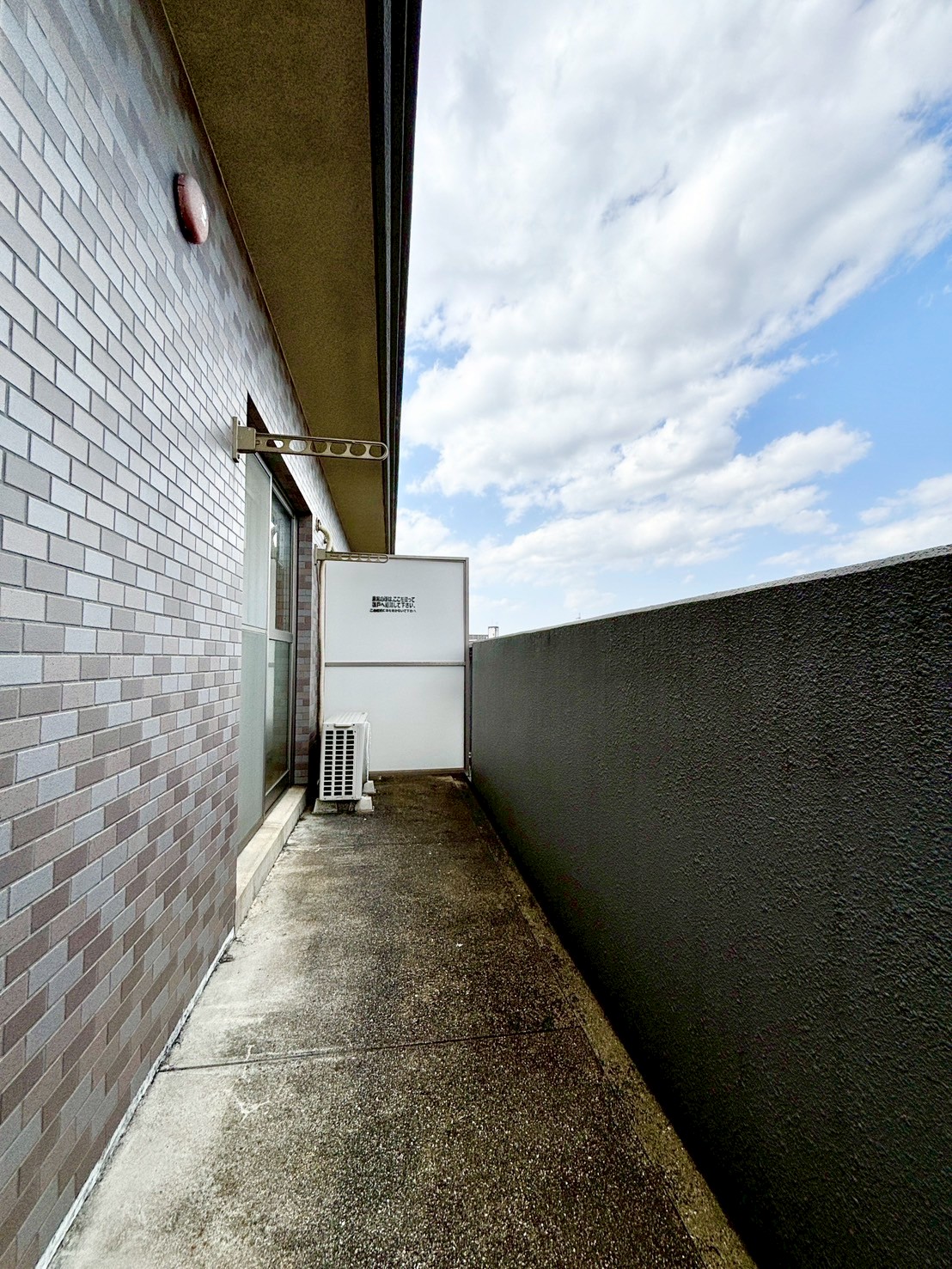 バルコニー　別号室流用