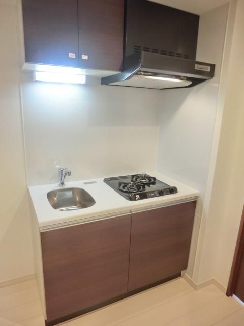 キッチン　2口ガスシステムキッチン