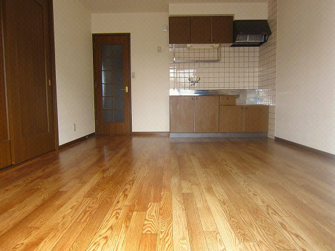 居室・リビング　室内写真は別部屋の写真です。