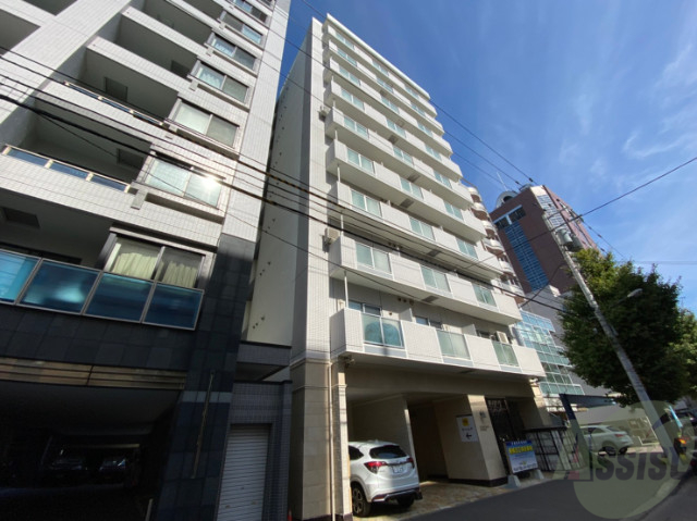 建物外観　札幌市中央区大通西「サンウッド札幌・医大前」