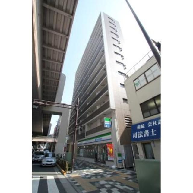 建物外観　パークキューブ新板橋　　板橋区板橋1