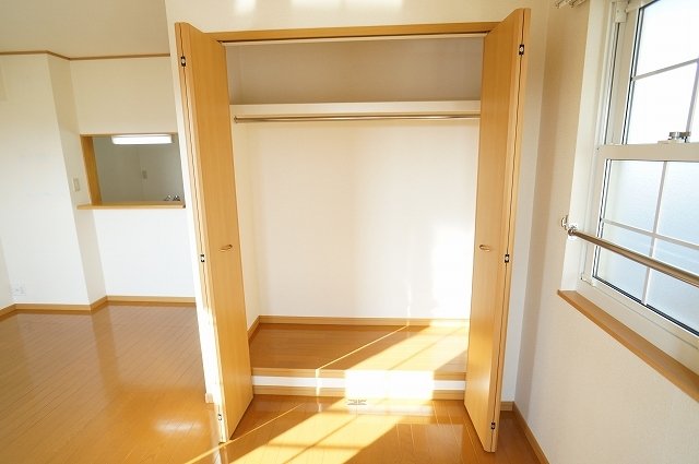 収納　収納のためのスペースです